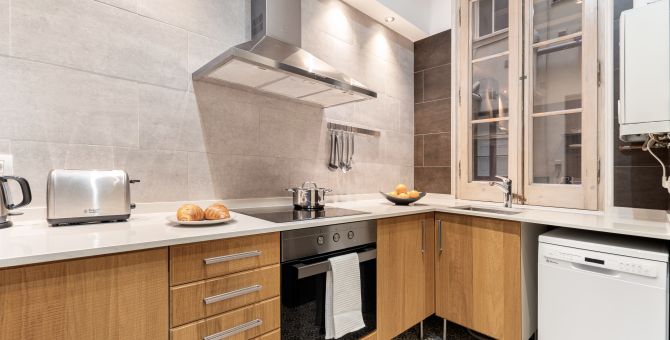  apartment barcelona eixample cocina