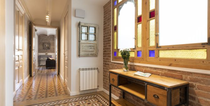  apartment barcelona eixample pasillo