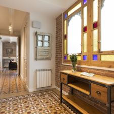 Apartmento barcelona eixample pasillo