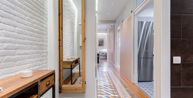  apartment barcelona eixample pasillo
