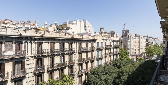  Apartmento barcelona eixample vistas