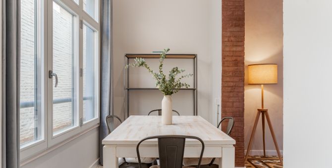  apartment barcelona eixample comedor