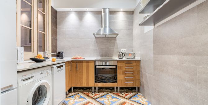  apartment barcelona eixample cocina