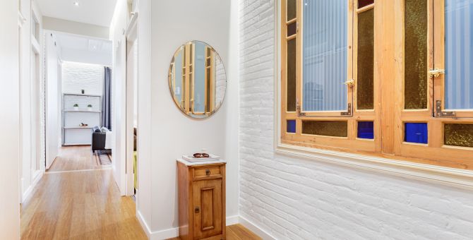  apartment barcelona eixample pasillo