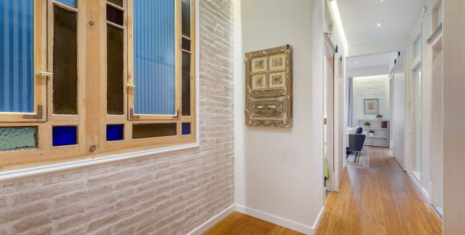  apartment barcelona eixample pasillo