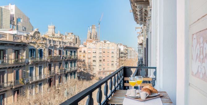  apartment barcelona eixample vistas