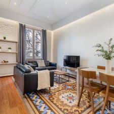 apartment barcelona eixample sal&oacute;n