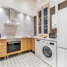 apartment barcelona eixample cocina