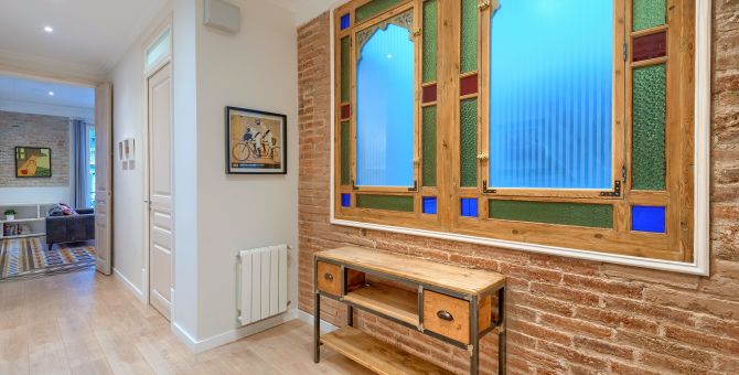  apartment barcelona eixample pasillo