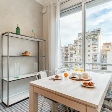 Apartmento barcelona eixample comedor