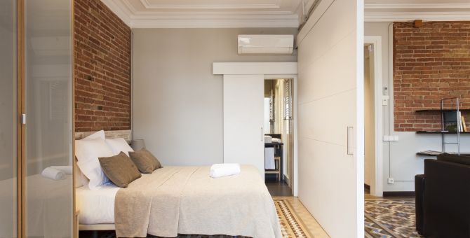  Apartmento barcelona eixample dormitorio 1